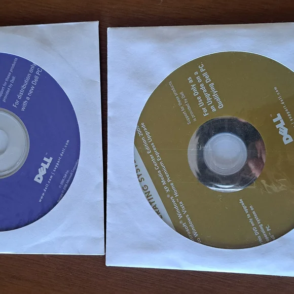 Dell Operating System Installation CDs - Gold - Picture 1 of 3